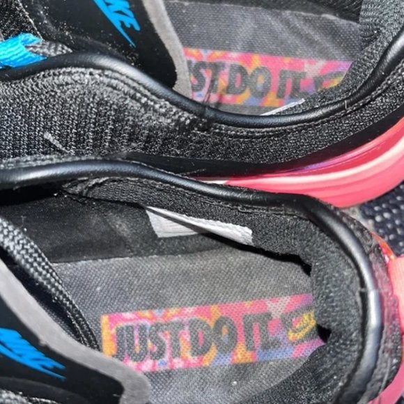 Nike Shoes Air Nike Sneakers Black With Pink And Blue Womens 8